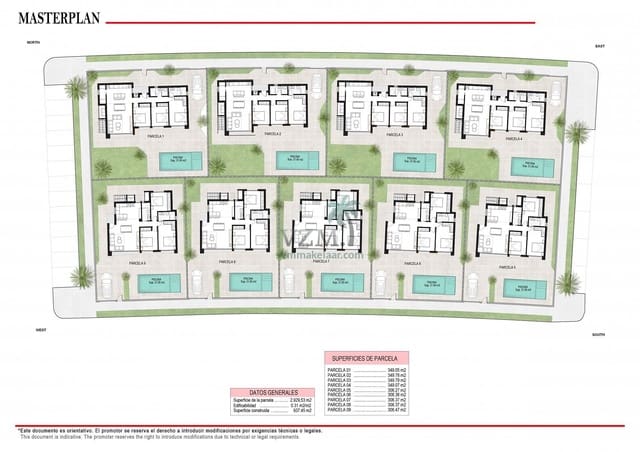 3 bedroom Villa for sale in Alhama de Murcia with pool - € 318,500 (Ref: 9474594)