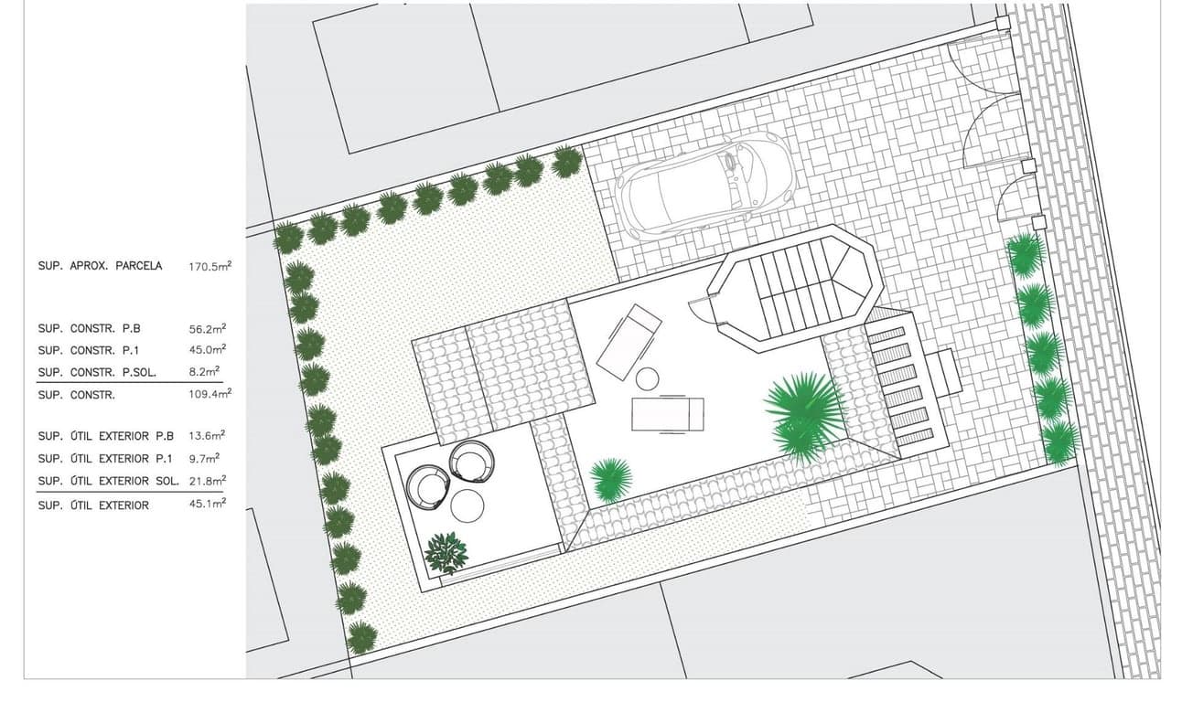 3 bedroom Villa for sale in San Fulgencio - € 275,000 (Ref: 9509721)