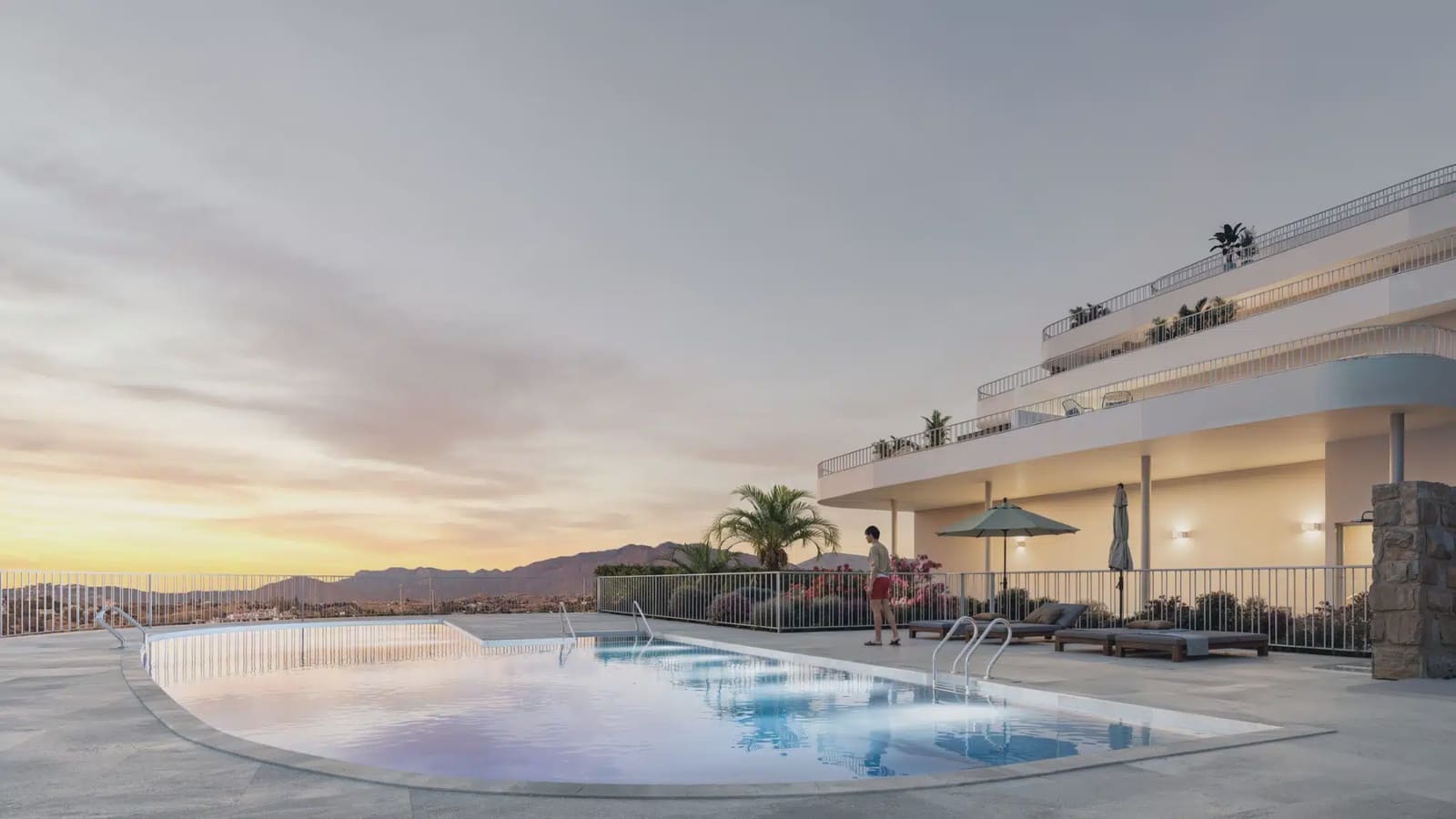 2 soveværelse Lejlighed til salg i Fuengirola med swimmingpool garage - € 419.950 (Ref: 10167137)