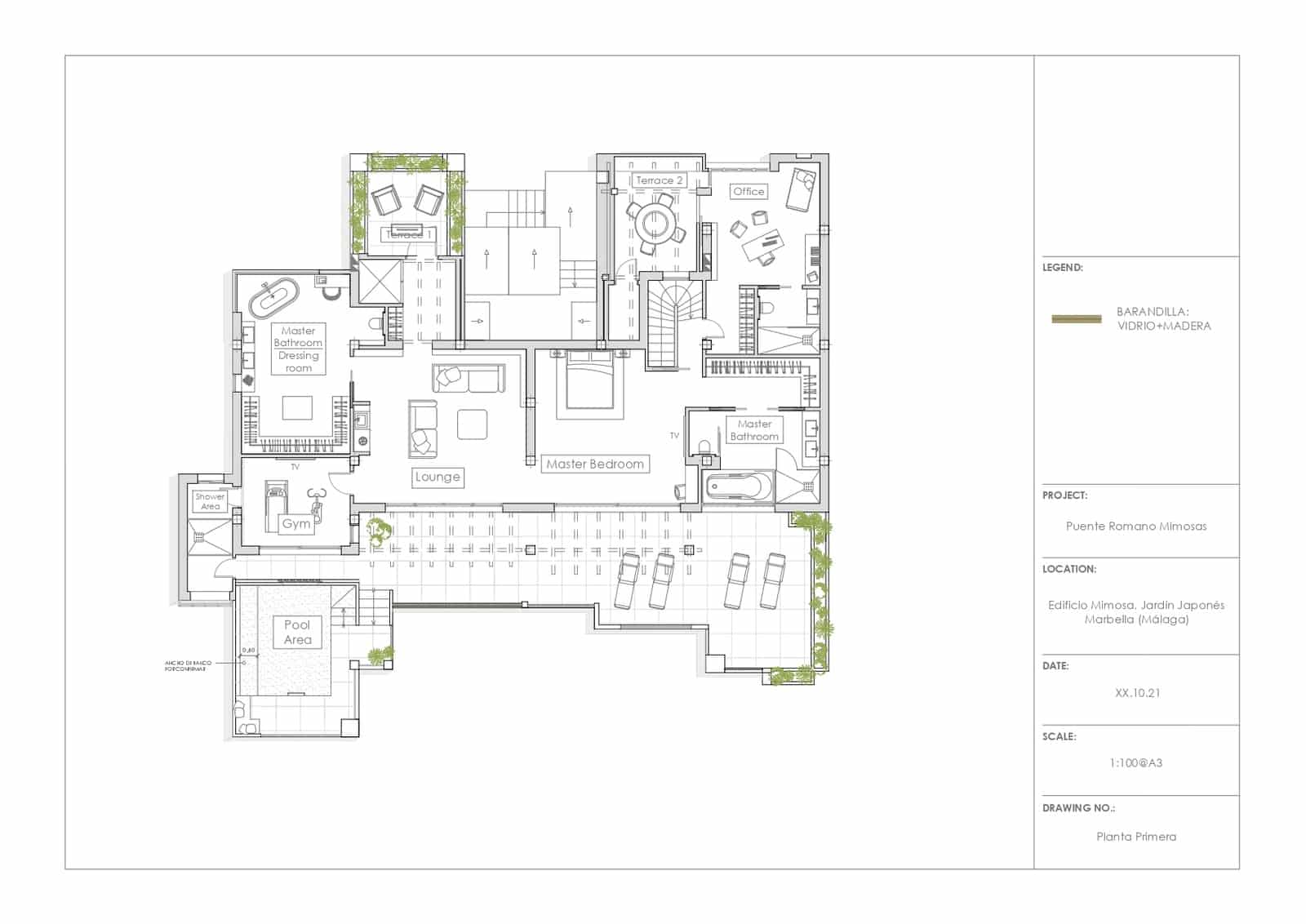 6 sypialnia Apartament przy plaży na sprzedaż w Marbella z basenem garażem - 19 900 000 € (Ref: 8967482)