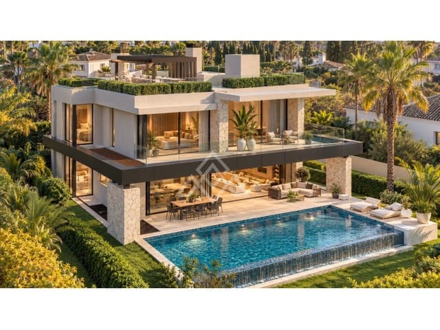 Chalet de 6 habitaciones en Rio Real - Los Monteros, Marbella en venta con piscina garaje - 6.890.000 € (Ref: 10109610)