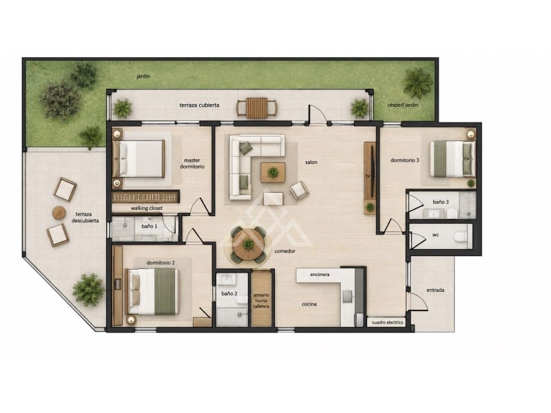 3 sovrum Lägenhet till salu i Marbella med garage - 1 395 000 € (Ref: 10180474)
