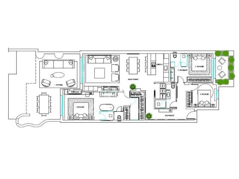 3 quarto Apartamento para venda em New Golden Mile com piscina - 1 825 000 € (Ref: 8799820)