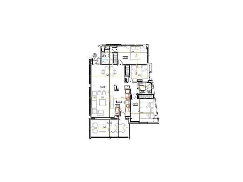 3 makuuhuone Huoneisto myytävänä paikassa San Pedro de Alcantara mukana 
autotalli - 665 000 € (Ref: 8986365)