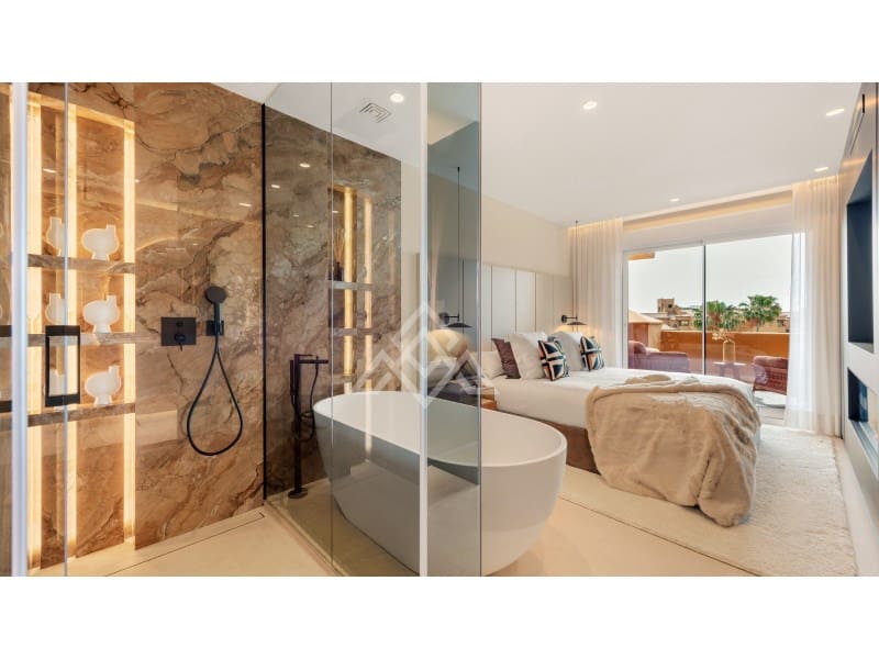 3 sypialnia Apartament na sprzedaż w New Golden Mile z garażem - 2 395 000 € (Ref: 9386193)