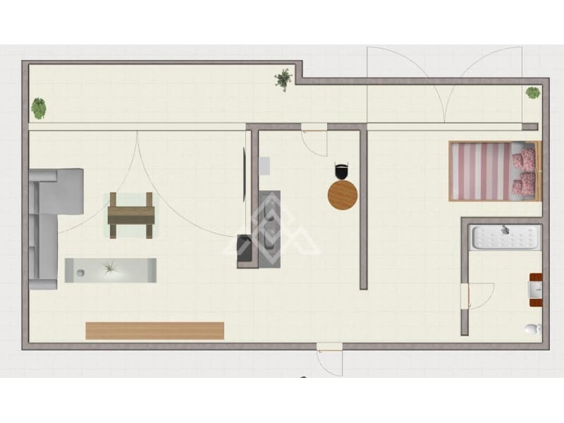 1 Zimmer Apartment zu verkaufen in Los Flamingos mit Garage - 269.000 € (Ref: 9534086)