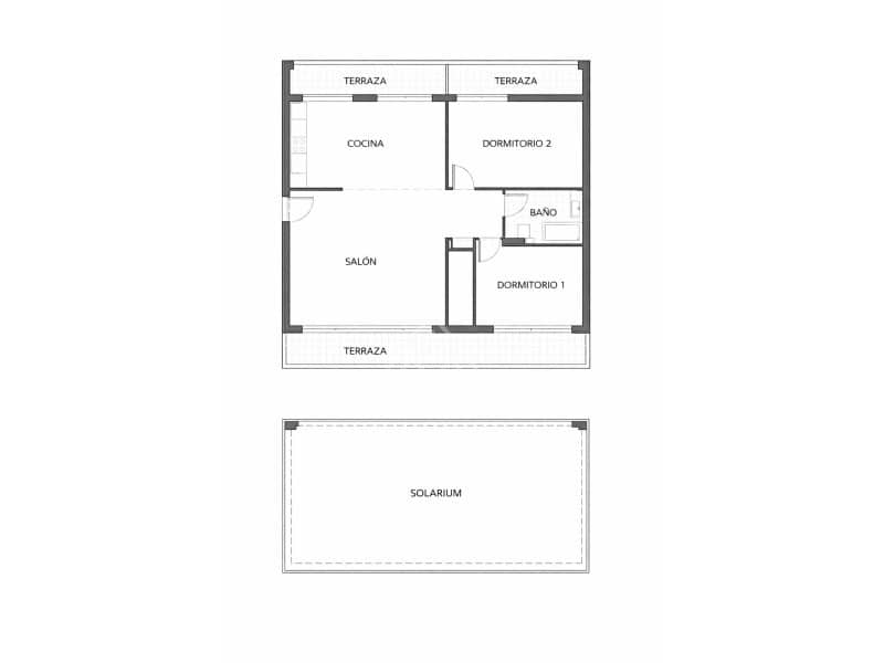 2 bedroom Penthouse for sale in Estepona with pool garage - € 349,900 (Ref: 9726583)