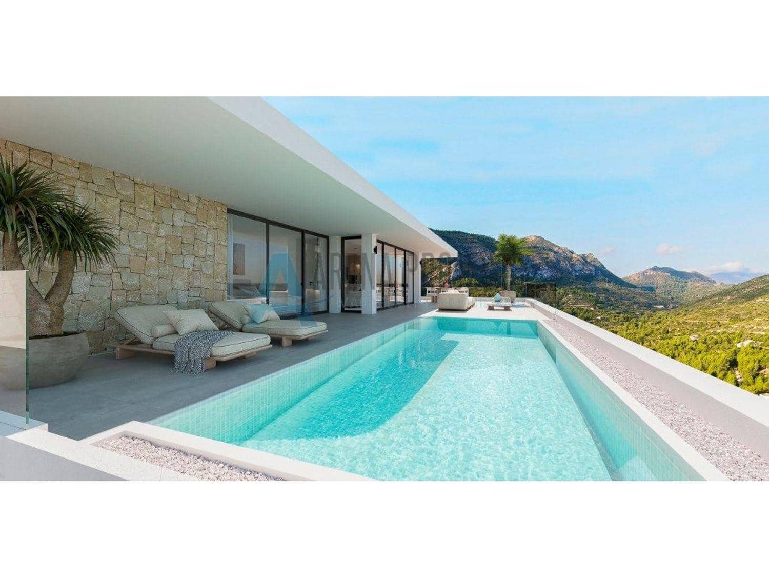 3 Zimmer Villa zu verkaufen in Pedreguer mit Pool Garage - 750.000 € (Ref: 9255492)