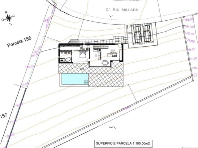 3 soveværelse Villa til salg i Pedreguer med swimmingpool garage - € 750.000 (Ref: 9255492)