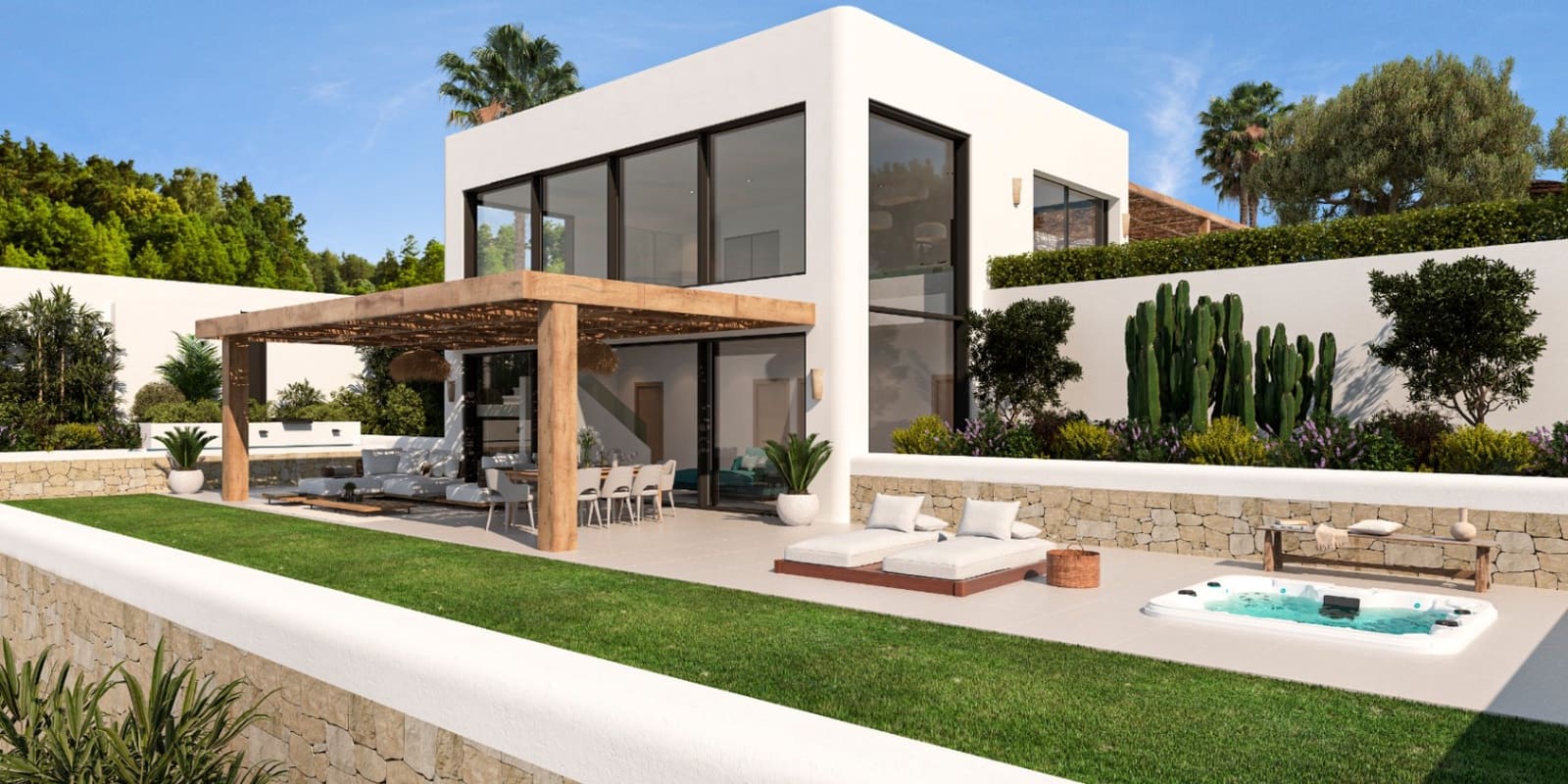 4 sypialnia Willa na sprzedaż w Pedreguer z basenem garażem - 950 000 € (Ref: 9262834)