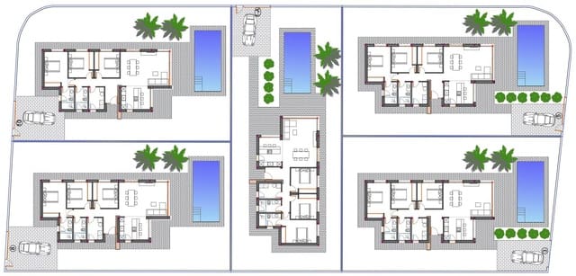 3 soveværelse Villa til salg i Els Poblets med swimmingpool garage - € 585.000 (Ref: 9400119)