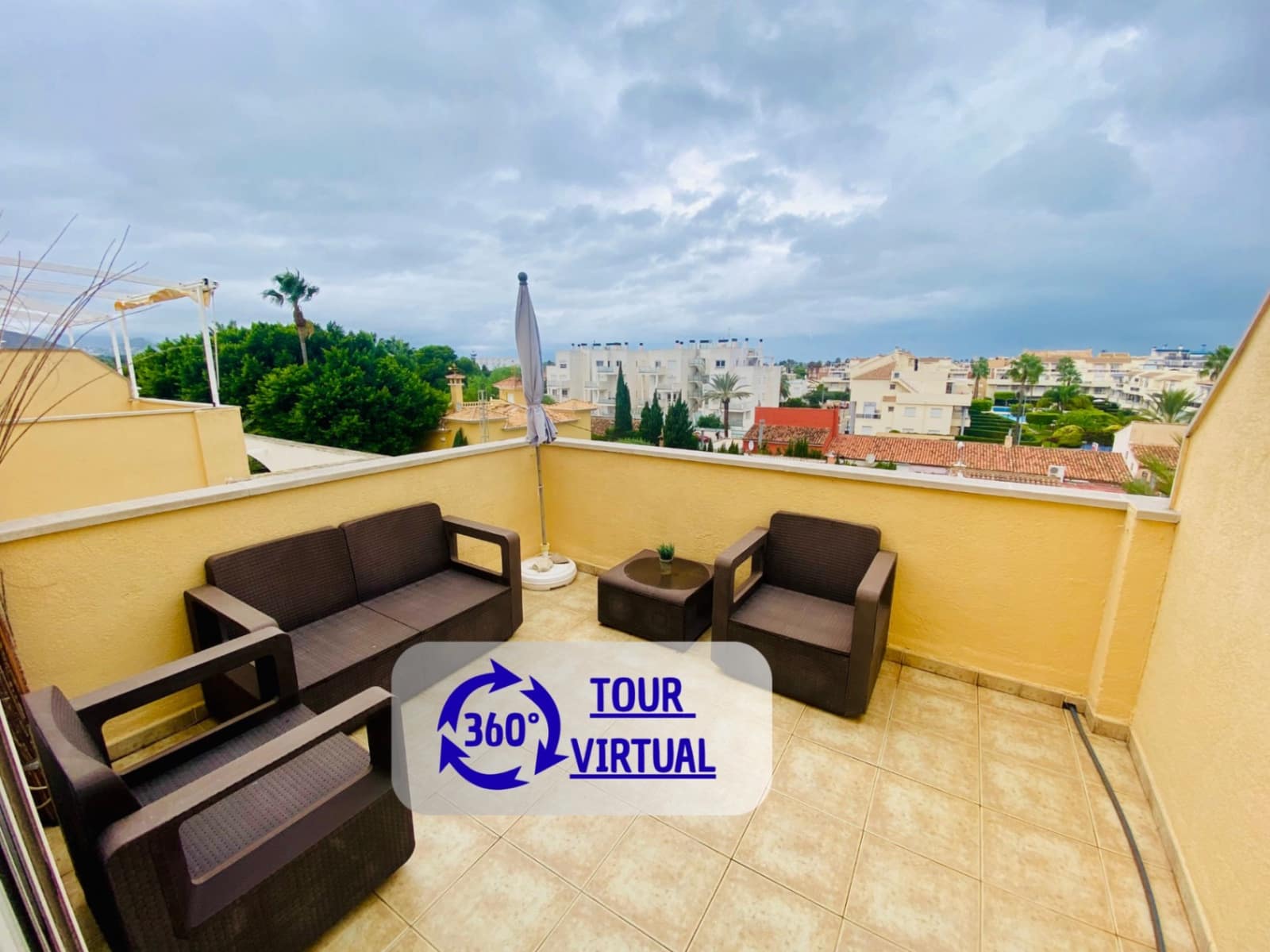 2 chambre Penthouse à vendre à Denia avec piscine garage - 275 000 € (Ref: 9400120)