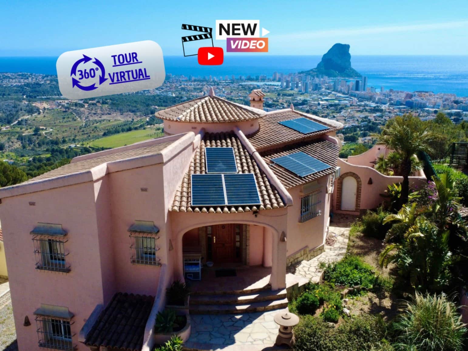 3 bedroom Villa for sale in Calpe / Calp with pool garage - € 575,000 (Ref: 9743998)