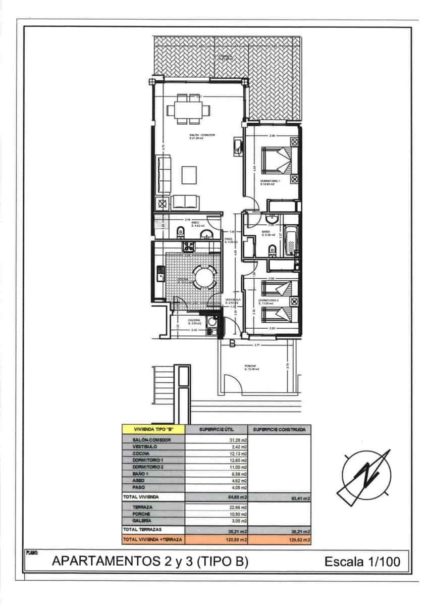 2 bedroom Flat for sale in Pego with pool garage - € 245,000 (Ref: 9958267)