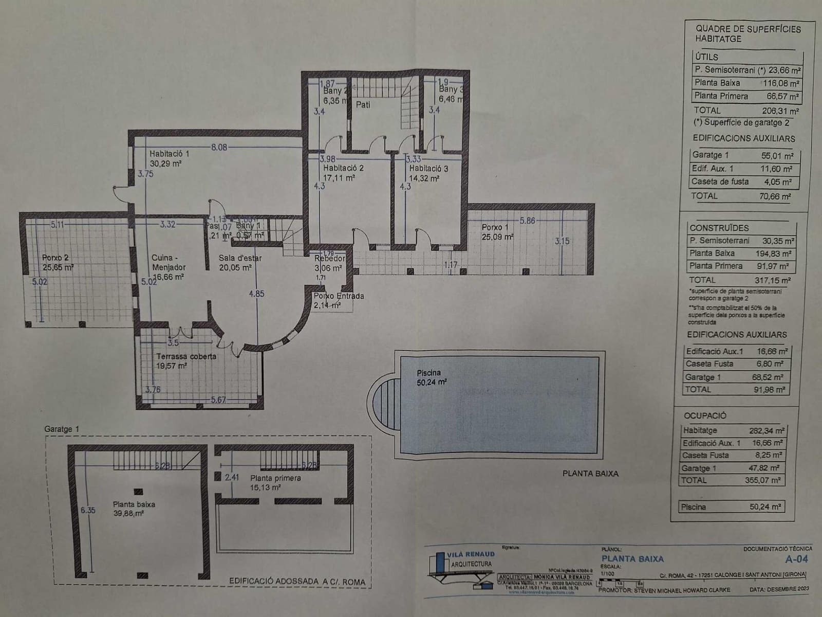 5 camera da letto Villa in vendita in Calonge i Sant Antoni con piscina garage - 970.000 € (Rif: 10159766)