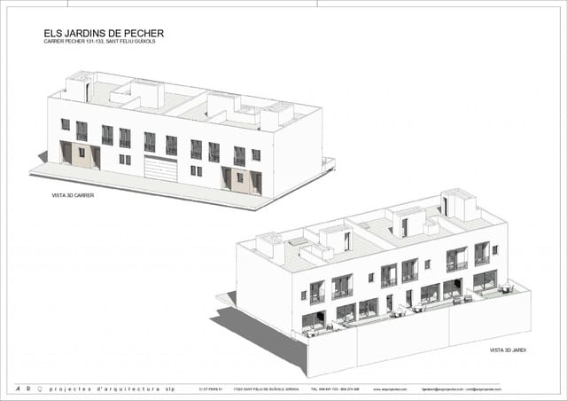 4 chambre Villa/Maison Mitoyenne à vendre à Sant Feliu de Guíxols avec garage - 460 000 € (Ref: 9110296)