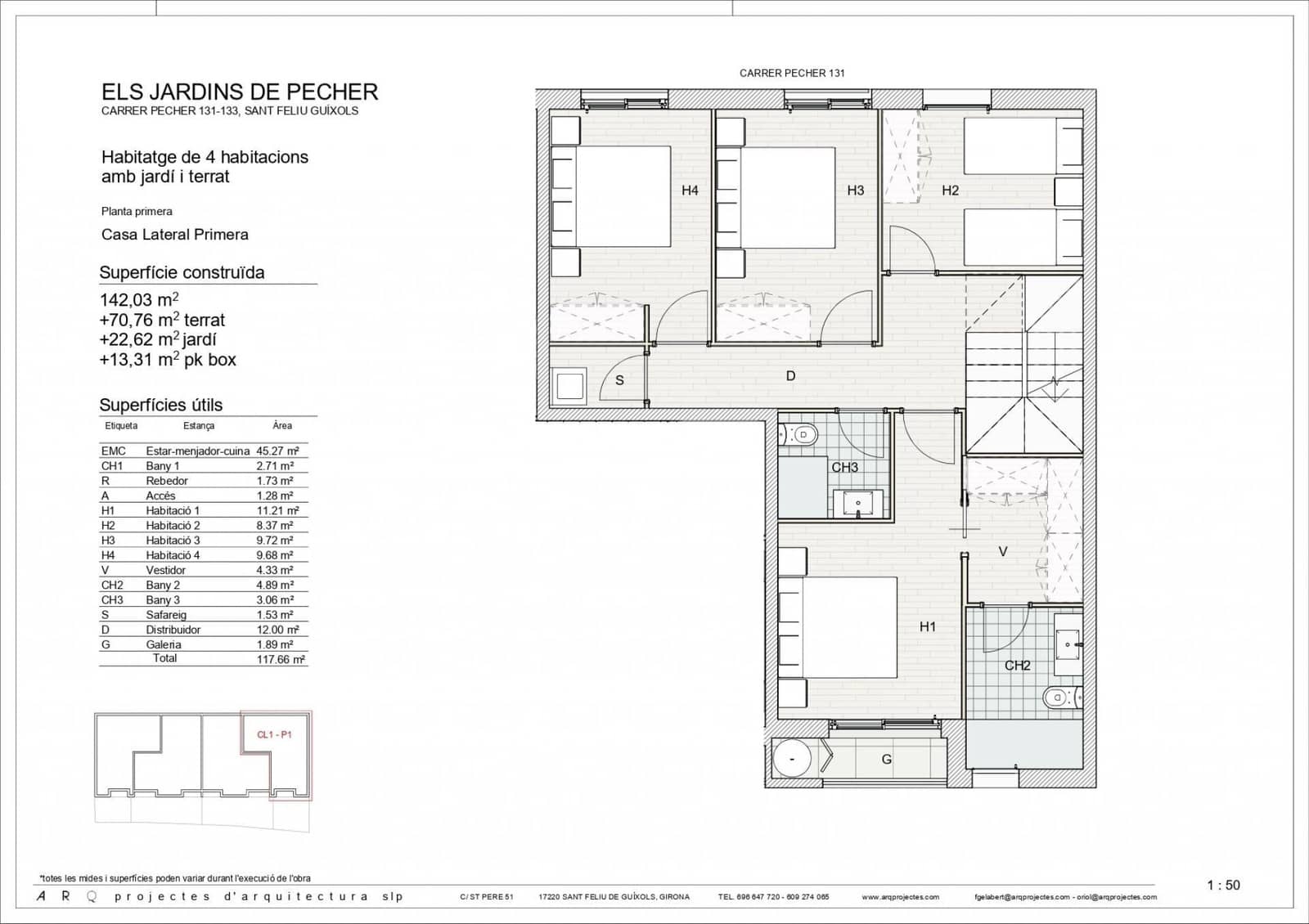 4 sypialnia Dom szeregowy na sprzedaż w Sant Feliu de Guixols z garażem - 460 000 € (Ref: 9110296)
