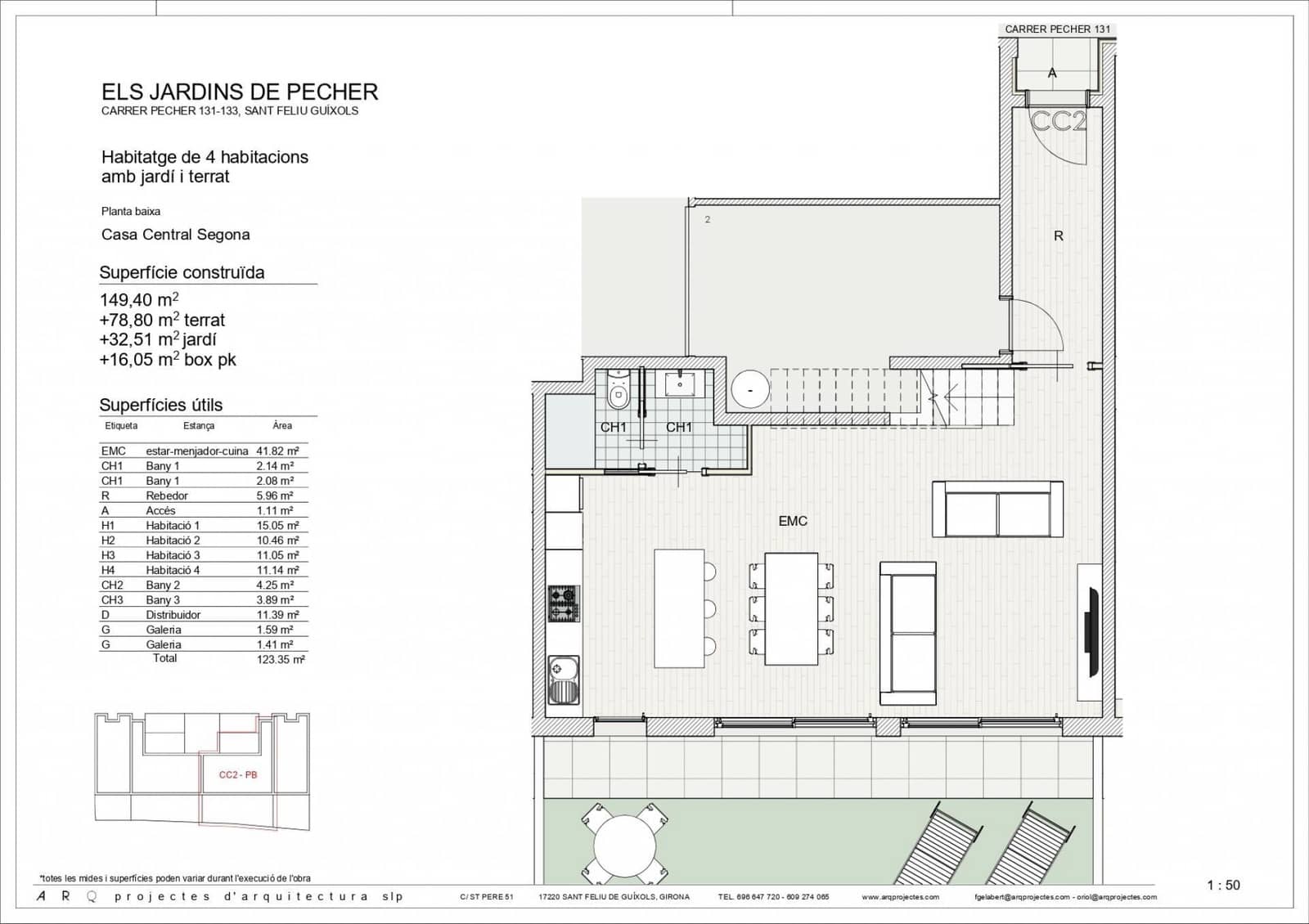 4 sypialnia Dom szeregowy na sprzedaż w Sant Feliu de Guixols z garażem - 460 000 € (Ref: 9110296)
