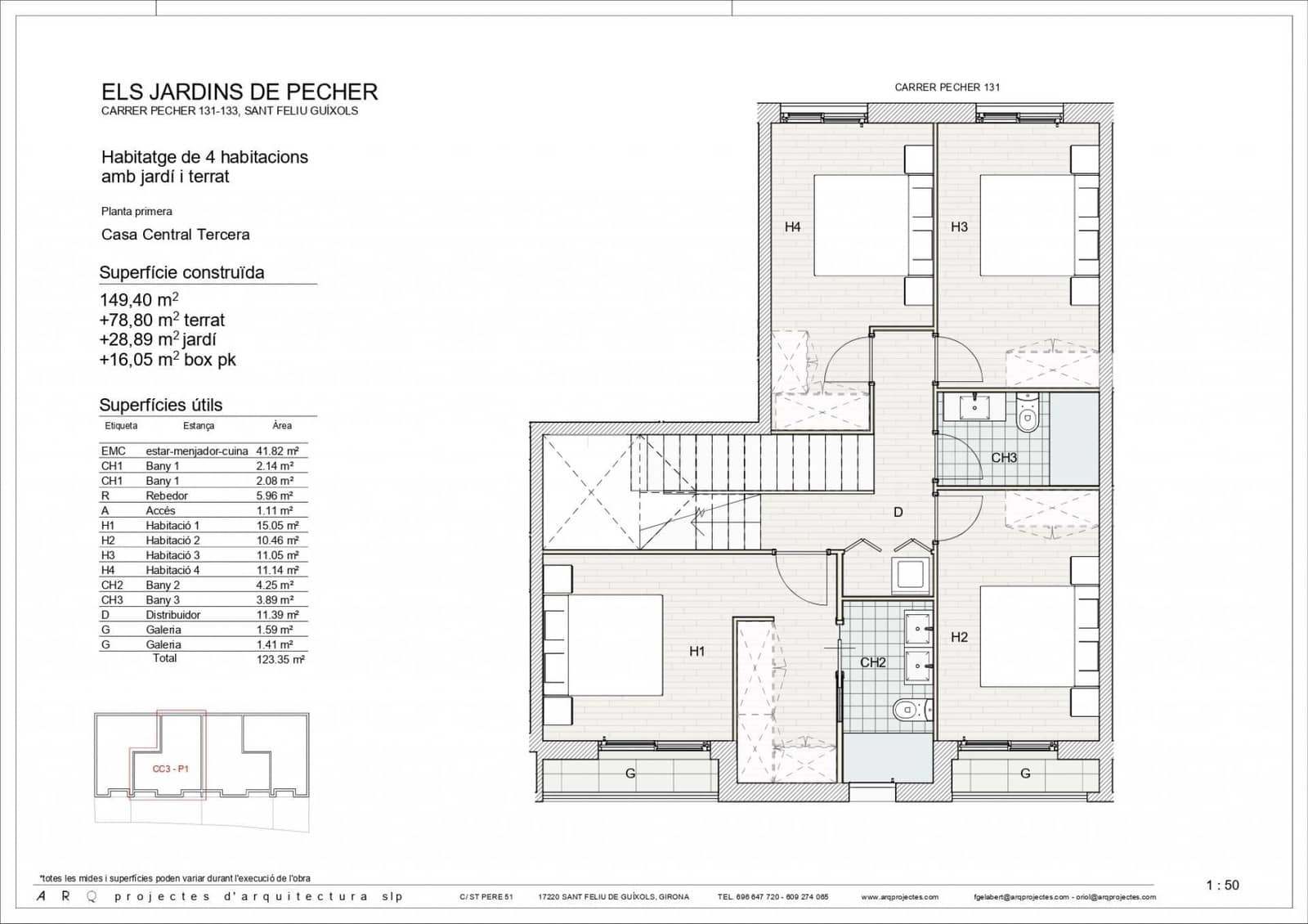 4 sypialnia Dom szeregowy na sprzedaż w Sant Feliu de Guixols z garażem - 460 000 € (Ref: 9110296)