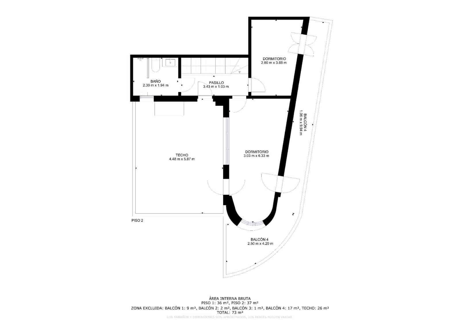 2 soverom Penthouse til salgs i Tossa de Mar - € 335 000 (Ref: 9186876)