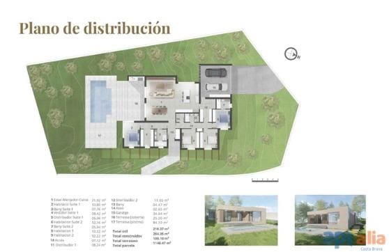 4 Zimmer Villa zu verkaufen in Calonge i Sant Antoni mit Pool Garage - 1.150.000 € (Ref: 9929434)