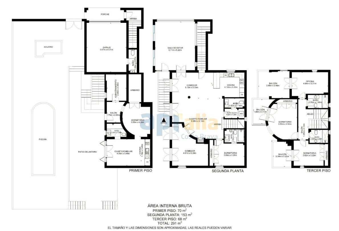 5 quarto Moradia para venda em Calonge i Sant Antoni com piscina garagem - 1 290 000 € (Ref: 9965310)