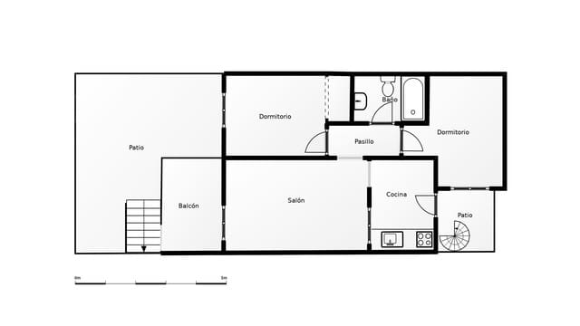 2 makuuhuone Bungalow myytävänä paikassa El Chaparral - La Siesta - La Torreta, Torrevieja mukana uima-altaan - 139 000 € (Ref: 9301231)