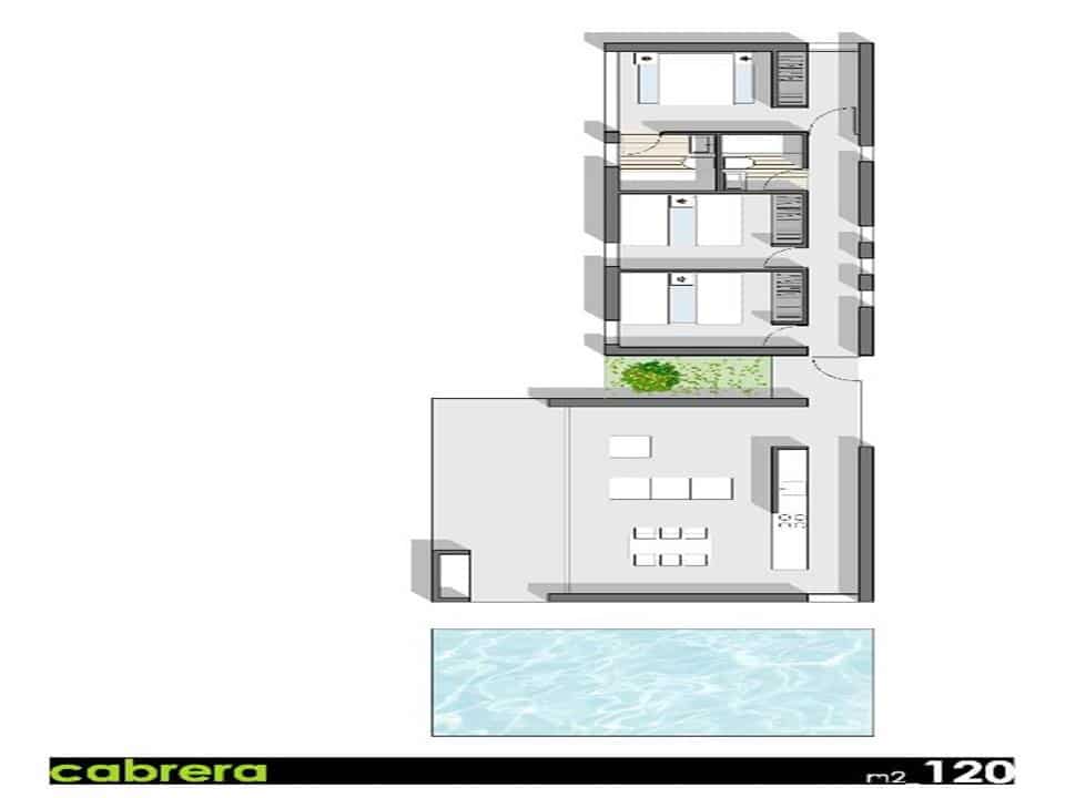 3 soverom Villa til salgs i Pedreguer med svømmebasseng - € 560 000 (Ref: 7199965)