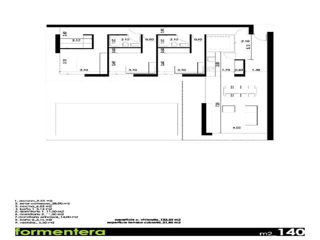 3 bedroom Villa for sale in Pedreguer with pool - € 560,000 (Ref: 7199967)