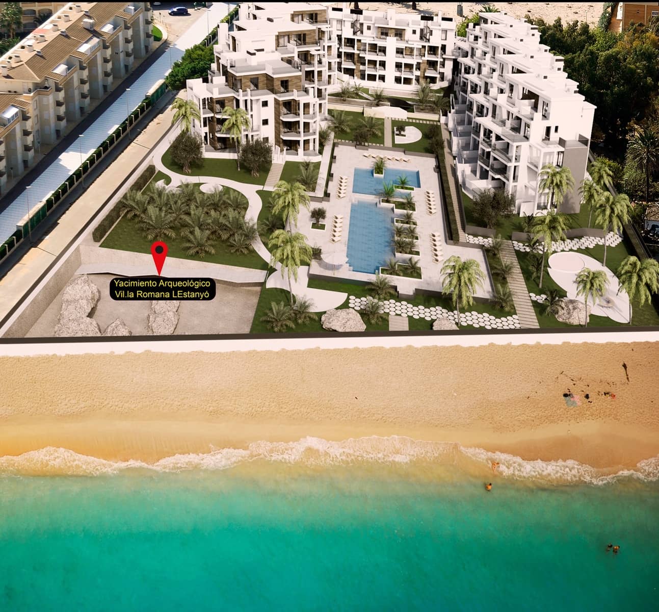 2 Zimmer Apartment zu verkaufen in Denia mit Pool - 295.000 € (Ref: 7212302)