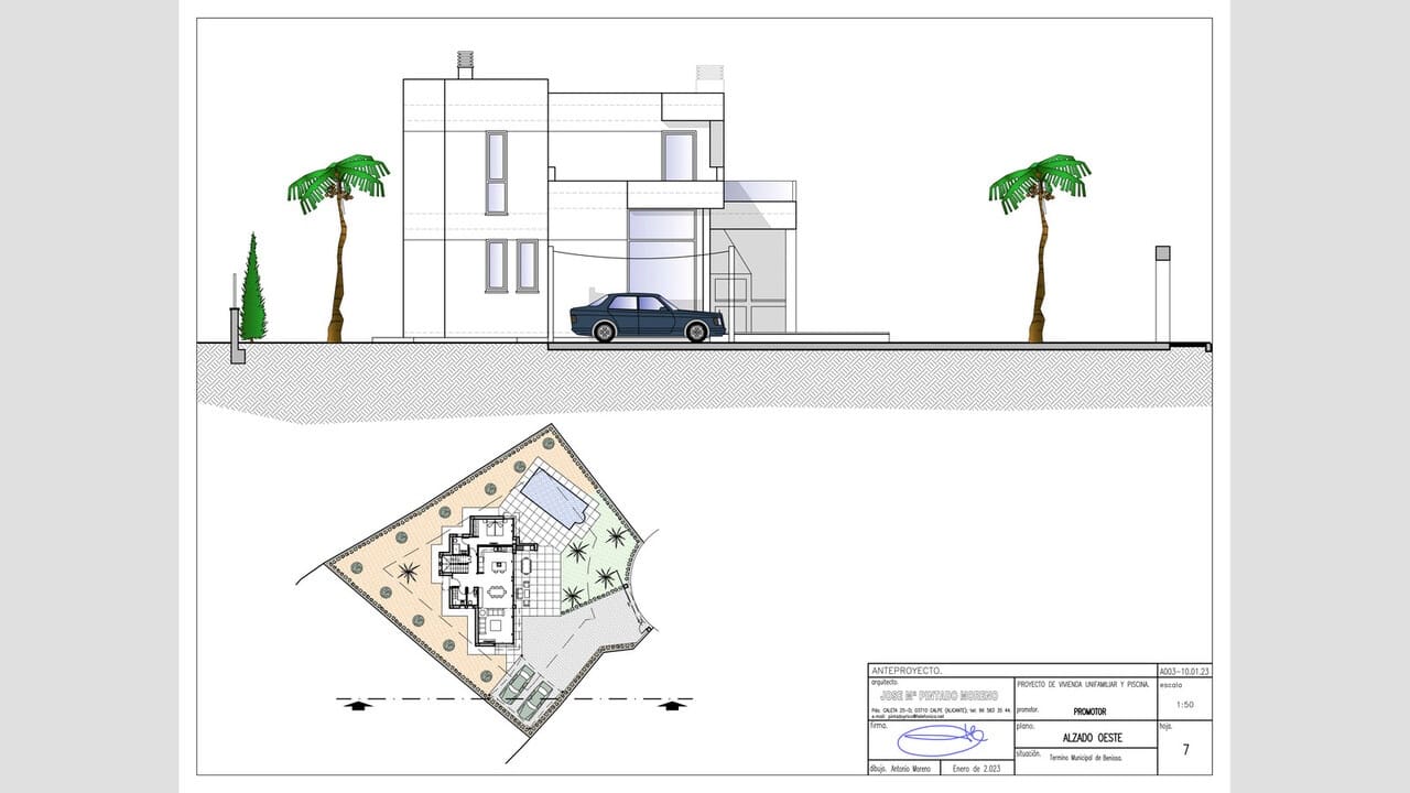 3 quarto Moradia para venda em Benissa com piscina - 1 075 000 € (Ref: 8017956)