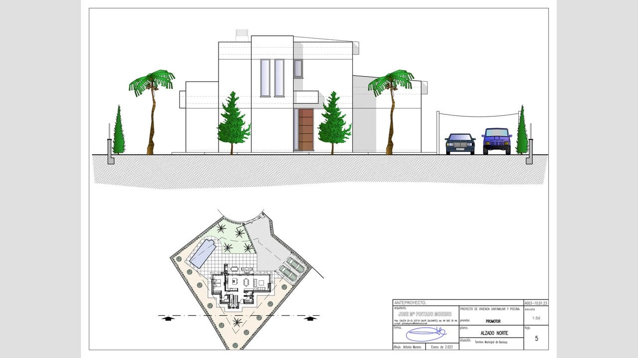 3 quarto Moradia para venda em Benissa com piscina - 1 075 000 € (Ref: 8017956)