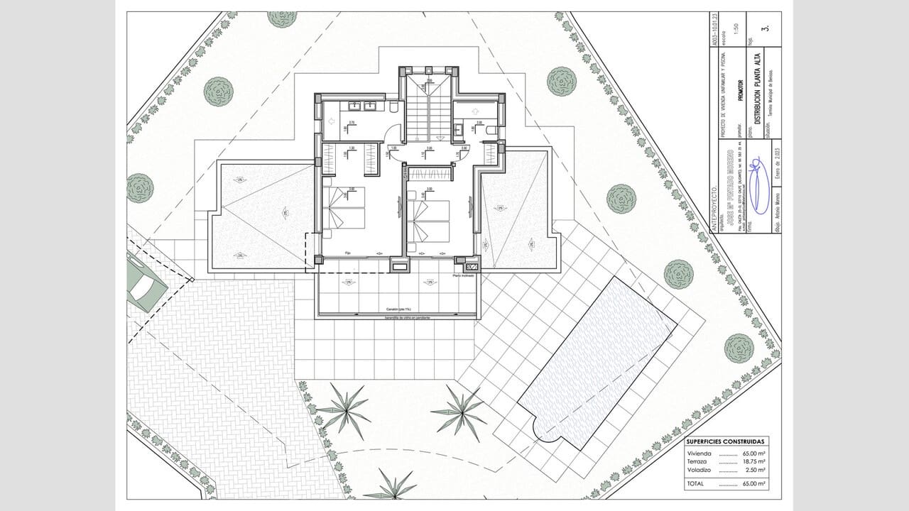 3 quarto Moradia para venda em Benissa com piscina - 1 075 000 € (Ref: 8017956)