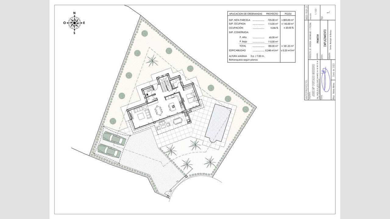 3 quarto Moradia para venda em Benissa com piscina - 1 075 000 € (Ref: 8017956)
