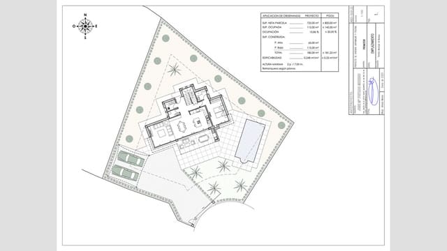 3 quarto Moradia para venda em Benissa com piscina - 1 075 000 € (Ref: 8017956)