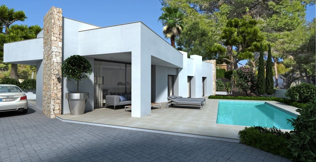 3 sovrum Villa till salu i Calpe / Calp med pool - 699 000 € (Ref: 8018013)