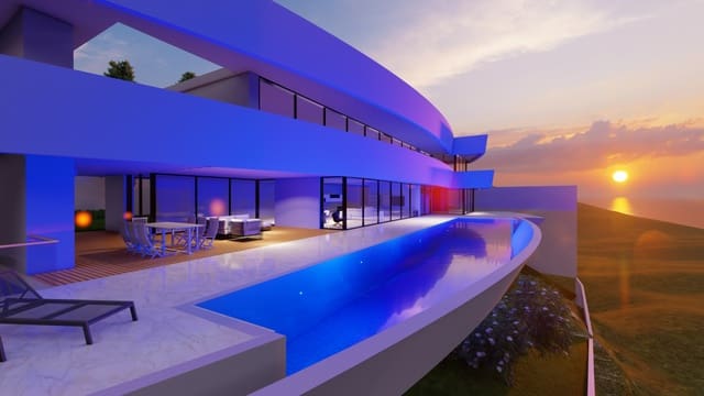 5 soverom Villa til salgs i Pinar del Advocat - Cometa, Teulada-Moraira med svømmebasseng - € 4 950 000 (Ref: 9022021)