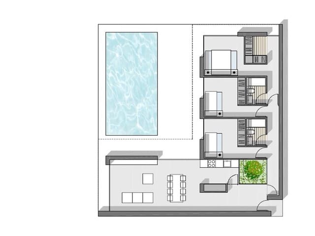 Villa for sale in Pedreguer with pool - € 489,000 (Ref: 9022027)