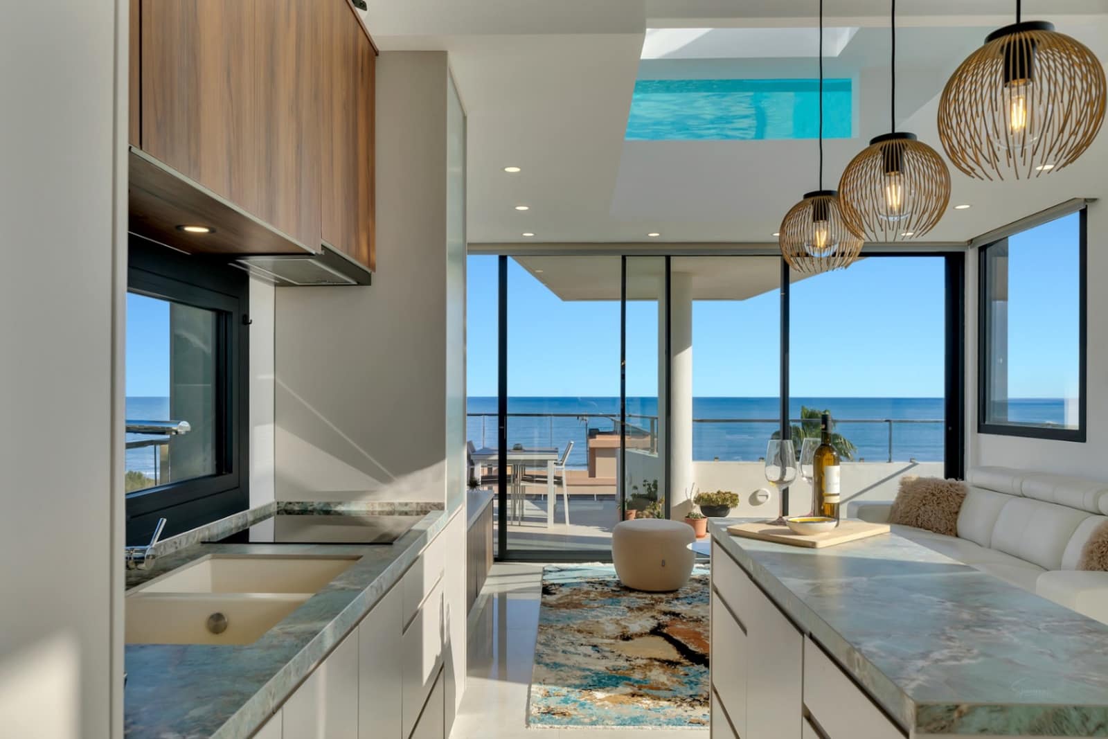 3 chambre Penthouse à vendre à Oliva avec piscine garage - 950 000 € (Ref: 9420643)