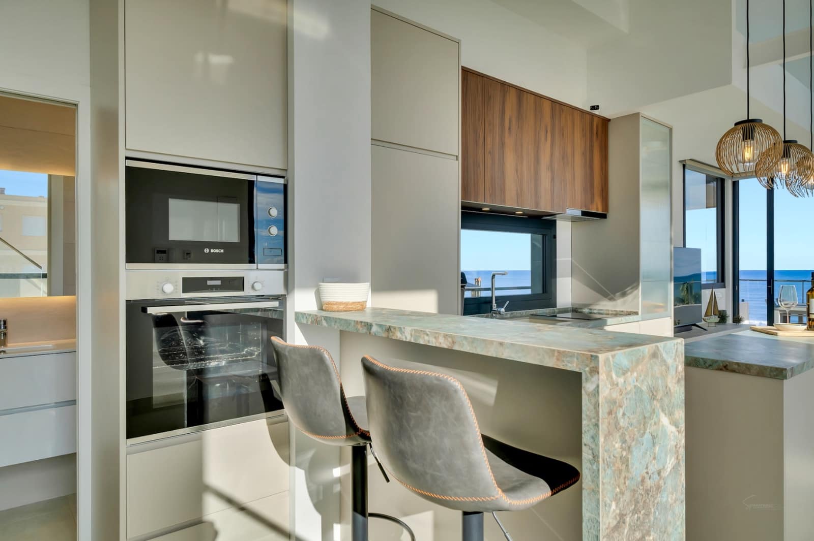 3 chambre Penthouse à vendre à Oliva avec piscine garage - 950 000 € (Ref: 9420643)