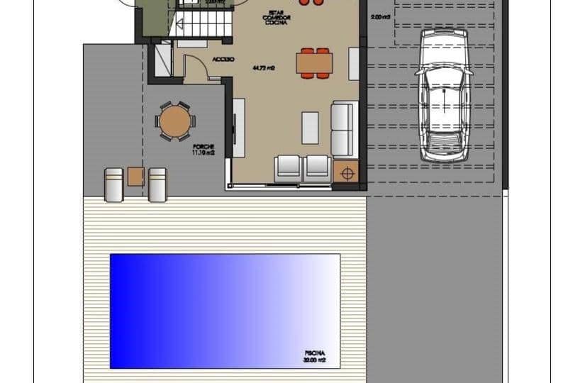 4 bedroom Villa for sale in Dehesa de Campoamor with pool - € 995,000 (Ref: 9430393)