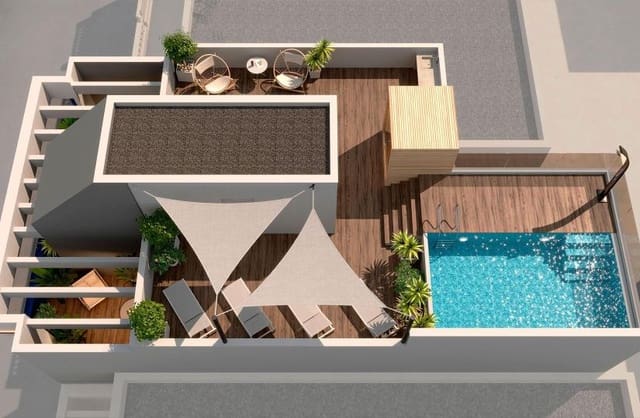1 makuuhuone Huoneisto myytävänä paikassa Playa del Acequión, Torrevieja mukana uima-altaan - 250 000 € (Ref: 9430408)