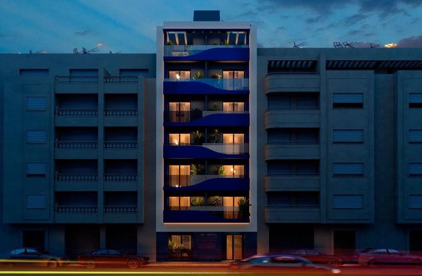 1 quarto Apartamento para venda em Torrevieja com piscina - 185 000 € (Ref: 9430409)