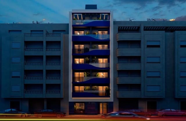 1 quarto Apartamento para venda em Playa del Acequión, Torrevieja com piscina - 185 000 € (Ref: 9430409)