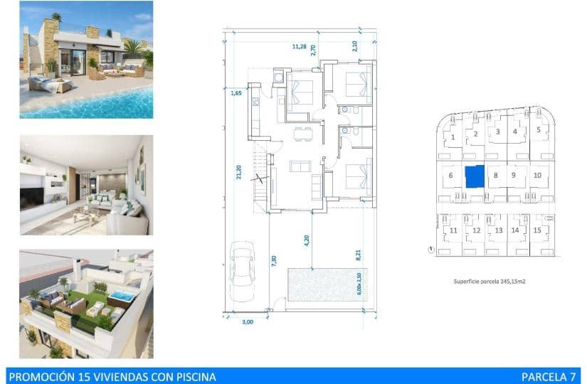3 bedroom Villa for sale in San Fulgencio with pool - € 397,500 (Ref: 9430419)