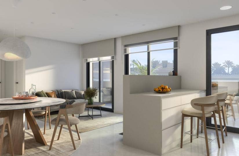 2 bedroom Apartment for sale in Santa Pola with pool - € 263,165 (Ref: 9430423)