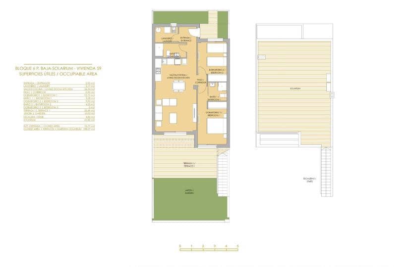 2 soverom Hus til salgs i Orihuela med svømmebasseng - € 309 900 (Ref: 9430427)