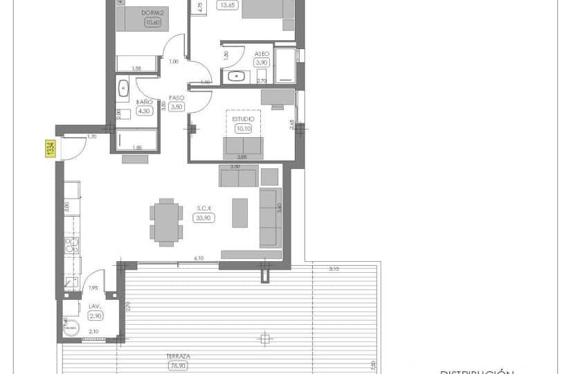 2 bedroom Apartment for sale in Algorfa with pool - € 315,000 (Ref: 9430431)