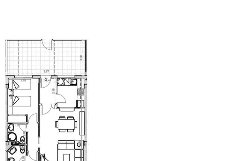 2 sovrum Lägenhet till salu i Orihuela Costa med pool - 189 500 € (Ref: 9430463)