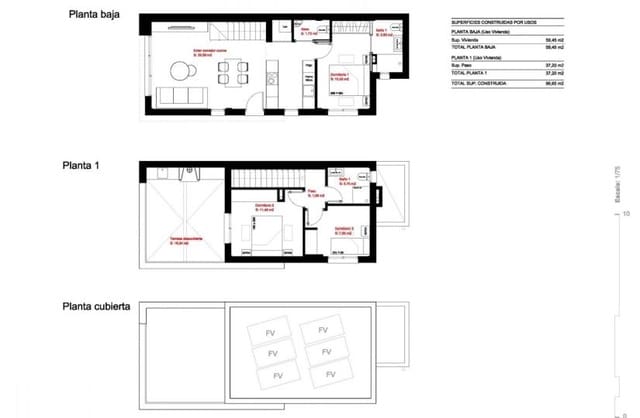 3 quarto Moradia para venda em Daya Nueva com piscina - 307 000 € (Ref: 9430468)